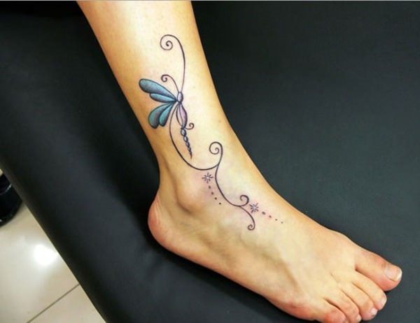 tatuaggio libellula 146