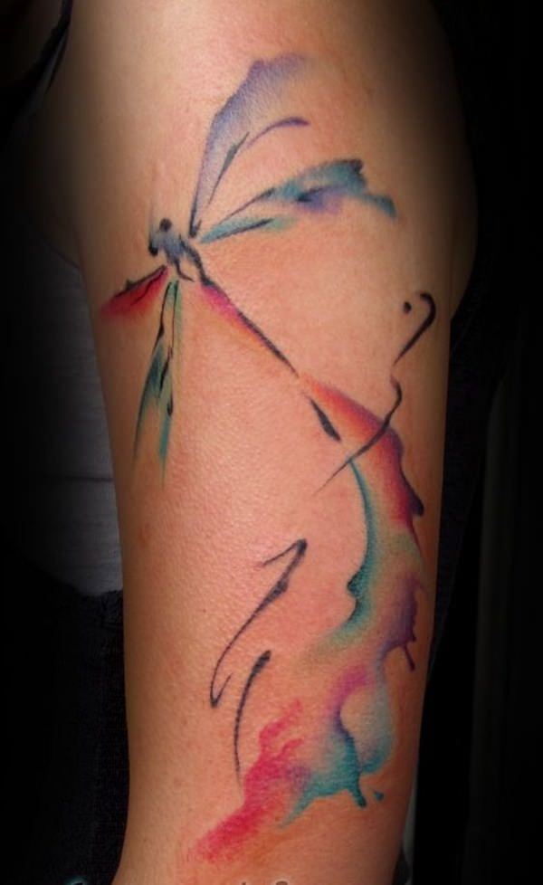 tatuaggio libellula 147