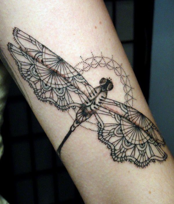 tatuaggio libellula 148