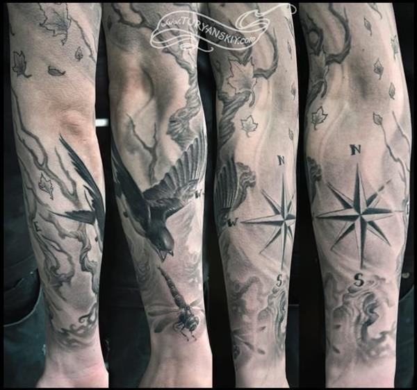 tatuaggio libellula 165