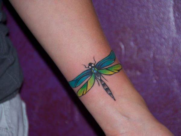 tatuaggio libellula 195