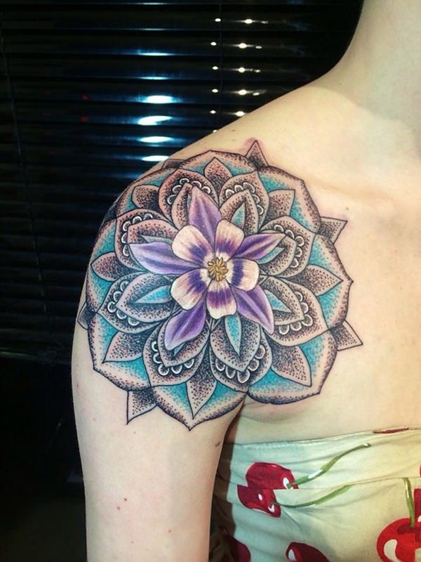 tatuaggio mandala 134