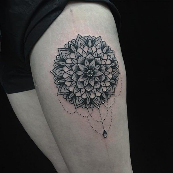 tatuaggio mandala 163