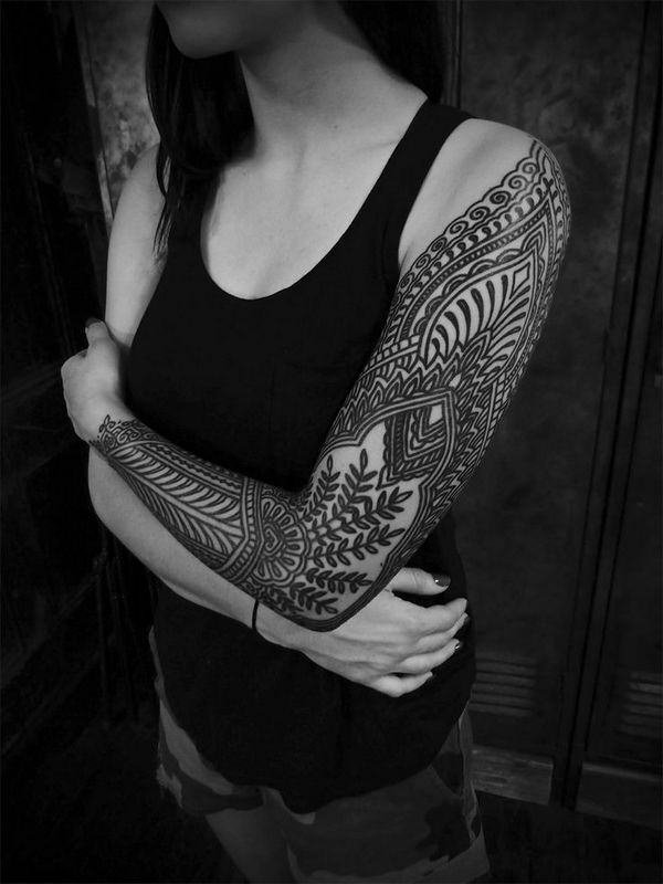 tatuaggio manica 124