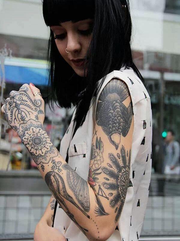 tatuaggio manica 125