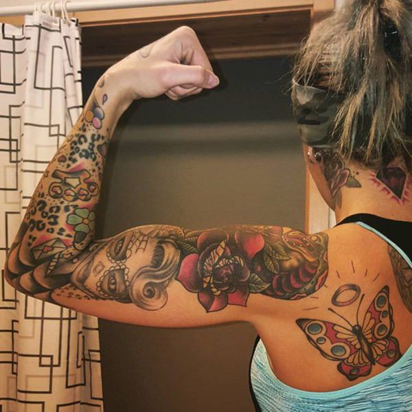 tatuaggio manica 153