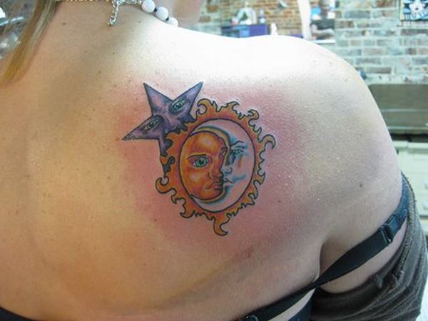 tatuaggio sole e luna 170