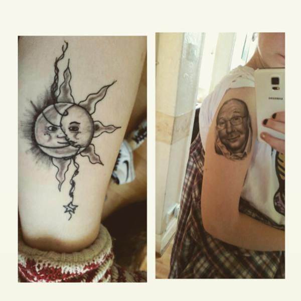 tatuaggio sole e luna 194