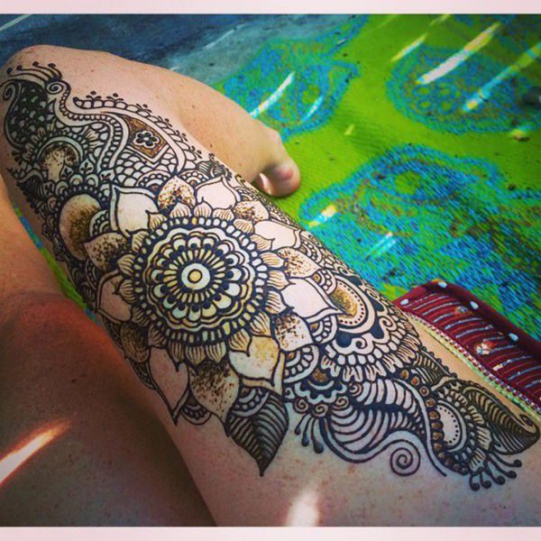 tatuaggio coscia gamba 170