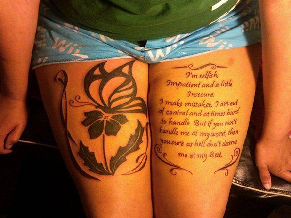 tatuaggio coscia gamba 277