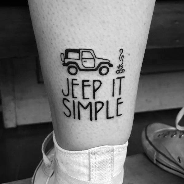 tatuaggio jeep 100