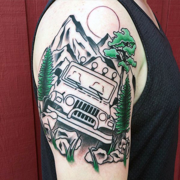 tatuaggio jeep 76