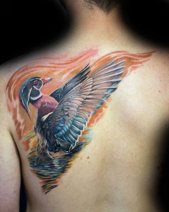 tatuaggio anatra 152