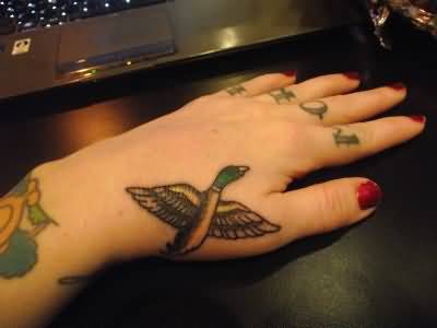 tatuaggio anatra 186