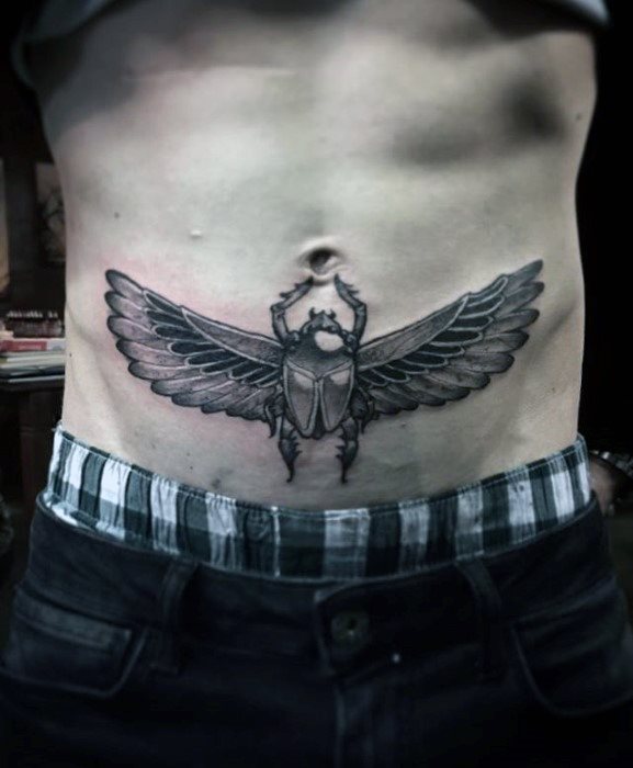tatuaggio coleottero 206