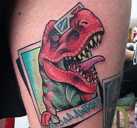 tatuaggio dinosauro 02
