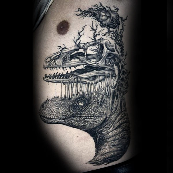 tatuaggio dinosauro 106