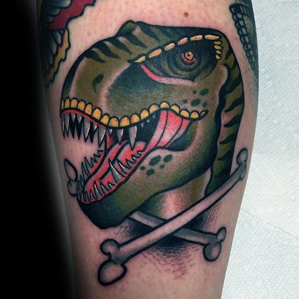 tatuaggio dinosauro 112