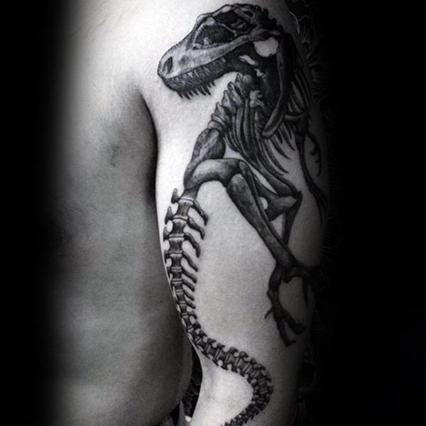 tatuaggio dinosauro 114