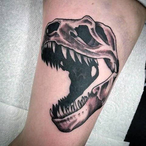 tatuaggio dinosauro 136
