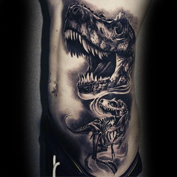 tatuaggio dinosauro 152