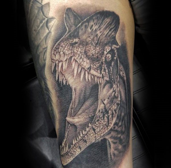 tatuaggio dinosauro 166