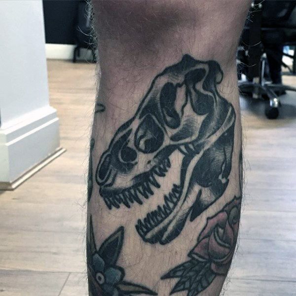 tatuaggio dinosauro 44