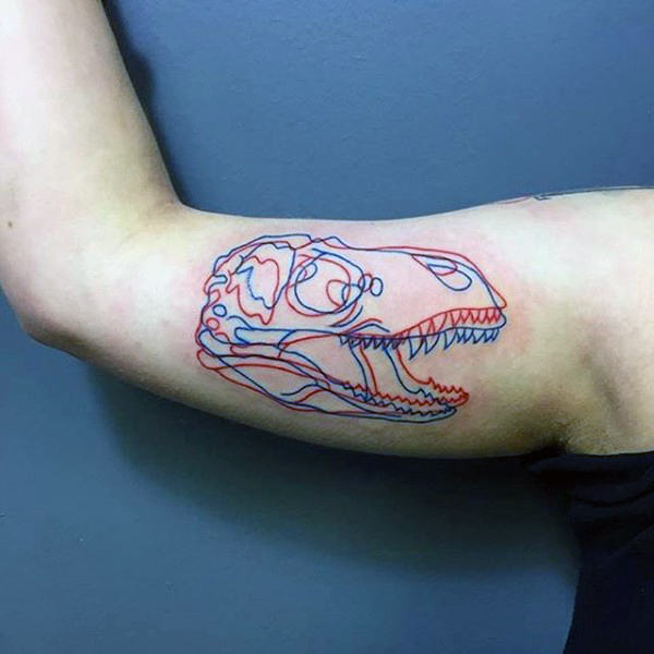 tatuaggio dinosauro 78