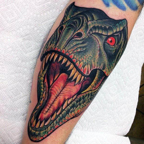 tatuaggio dinosauro 88