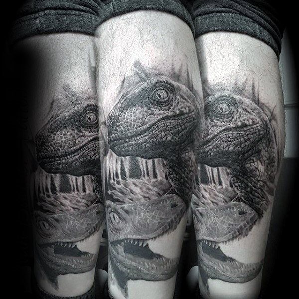 tatuaggio dinosauro 90