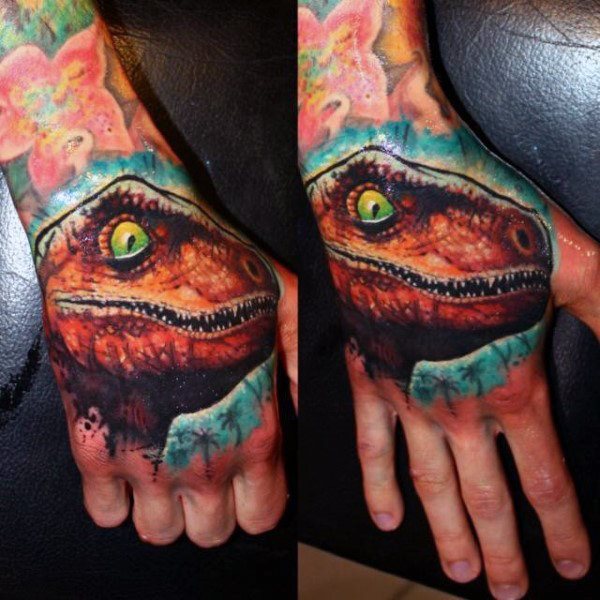 tatuaggio dinosauro 96