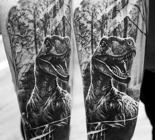 tatuaggio dinosauro 98