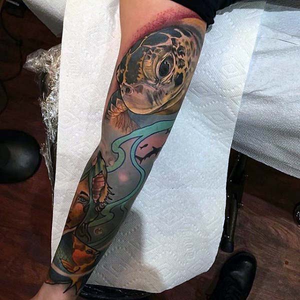 tatuaggio tartaruga 50