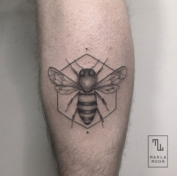 tatuaggio ape 389