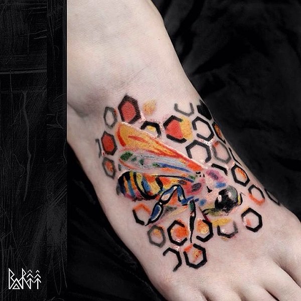 tatuaggio ape 454