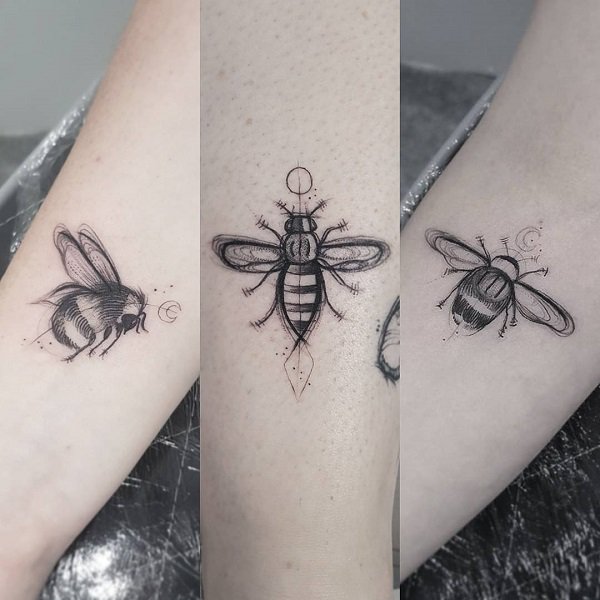 tatuaggio ape 909