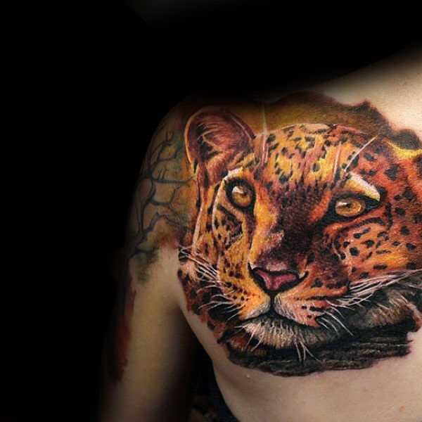 tatuaggio leopardo 609