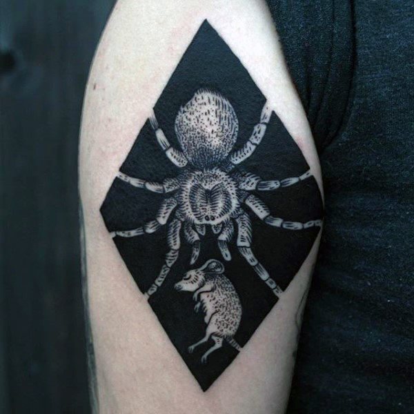 tatuaggio ragno 1078