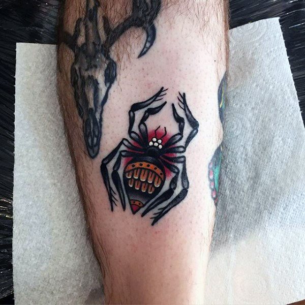 tatuaggio ragno 1247