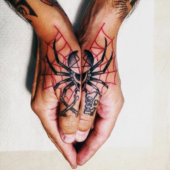 tatuaggio ragno 194