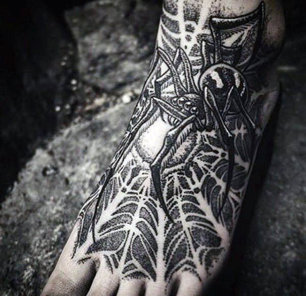 tatuaggio ragno 77