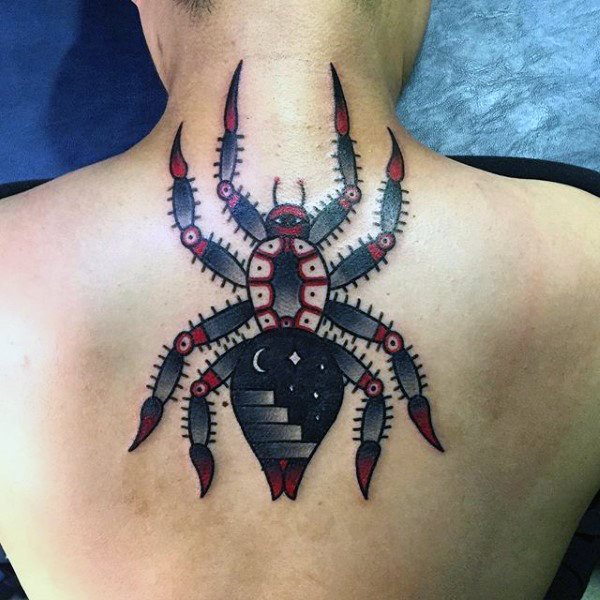 tatuaggio ragno 90