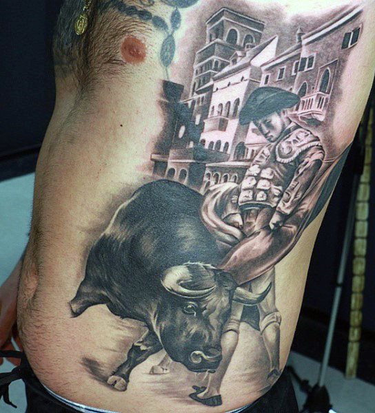 tatuaggio toro 597