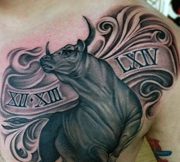 tatuaggio toro 610