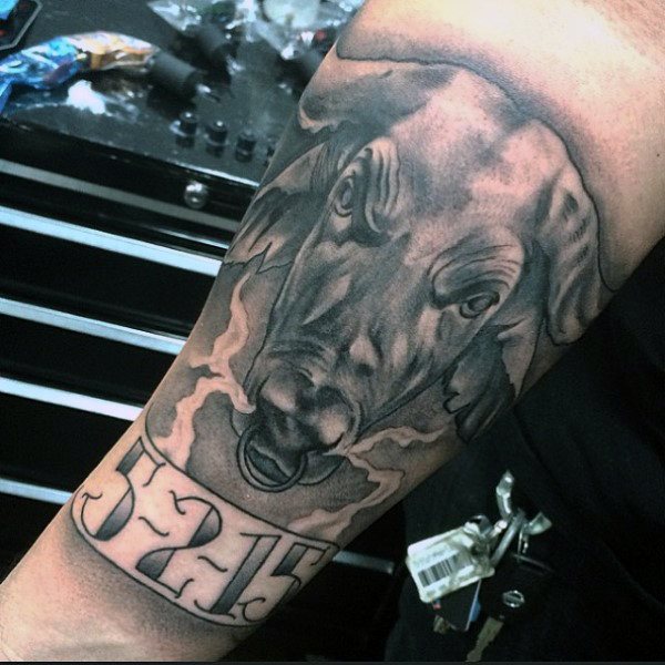 tatuaggio toro 636
