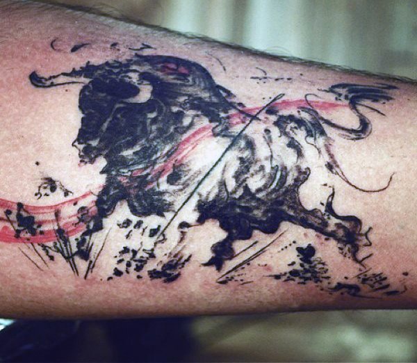 tatuaggio toro 662