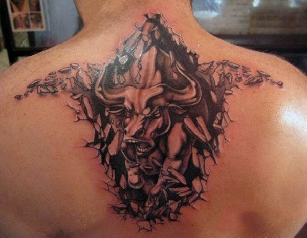 tatuaggio toro 714