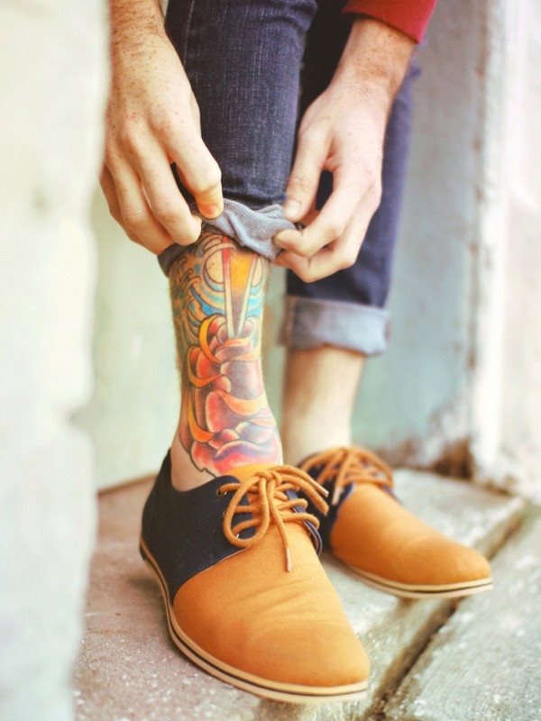 tatuaggio caviglia 317