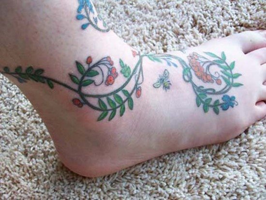 tatuaggio caviglia 53