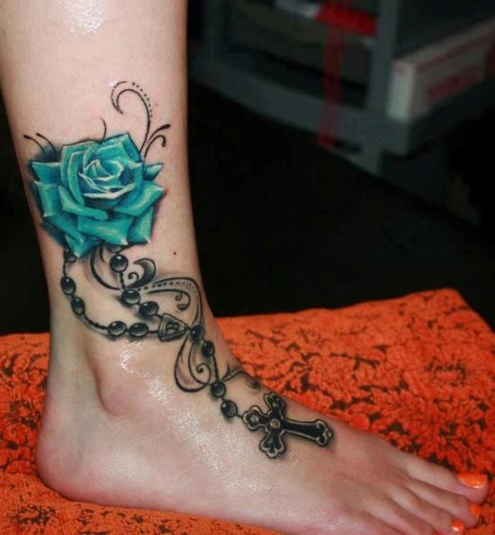 tatuaggio caviglia 693